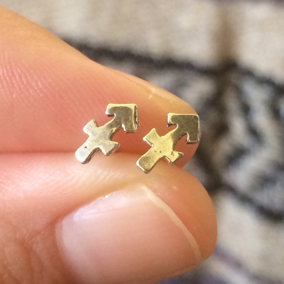 SAGITTARIUS ♐️ STUDS zodiac earrings - Picture 2 of 4